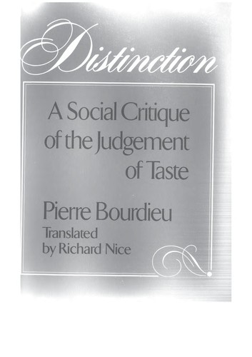 Distinction