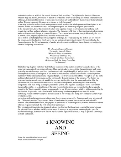 The Tao of Physics